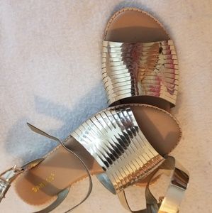 Gold Urban OG sandals